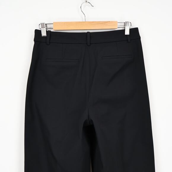 J.Crew Factory Remy Wide Leg Cropped Pant Black Size 6 NWT - Picture 6 of 8